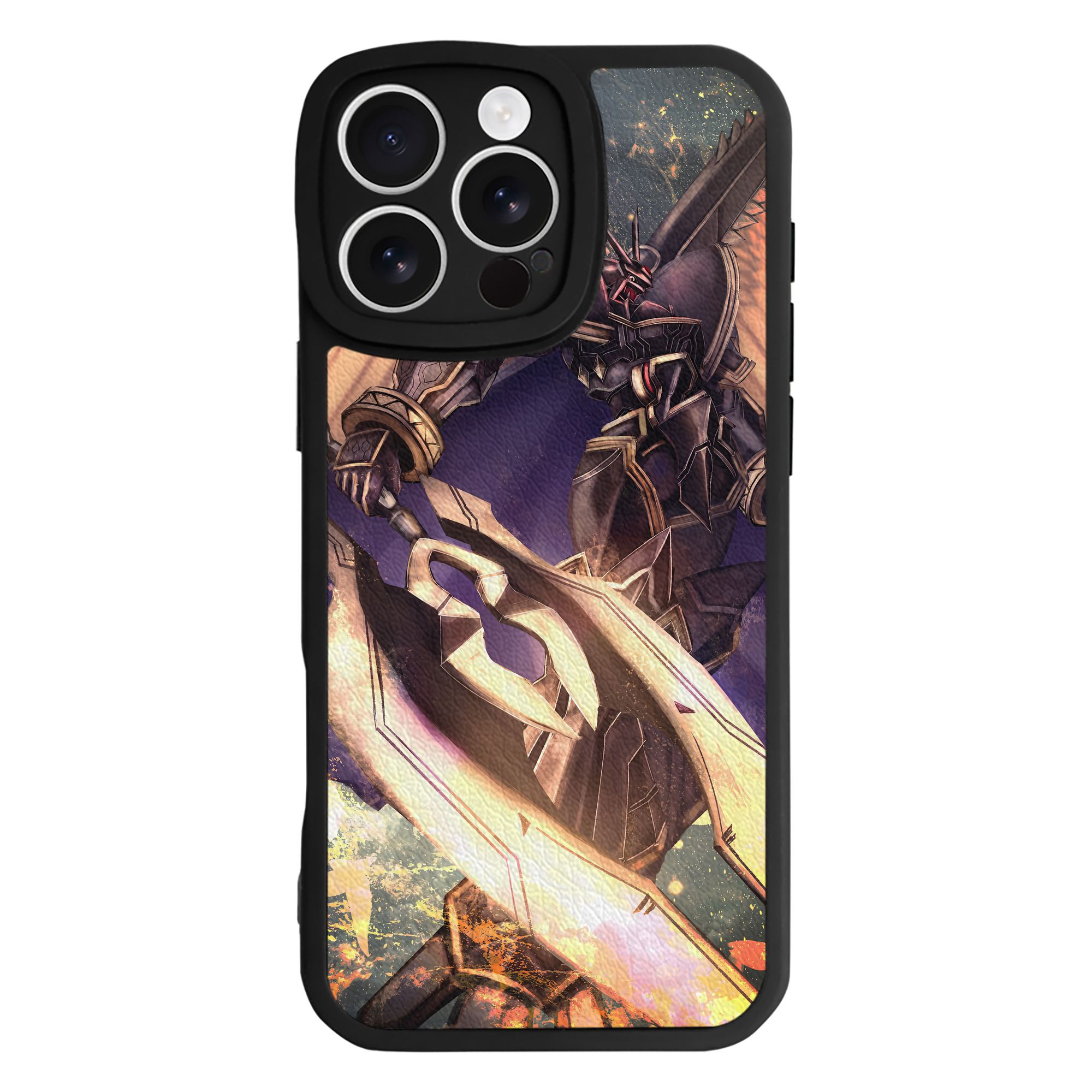 （画像用） Digimon デジタルモンスター/デジモン 【iPhone 16シリーズ対応】シリコンスマホケース（レザー調） 材質：シリコン